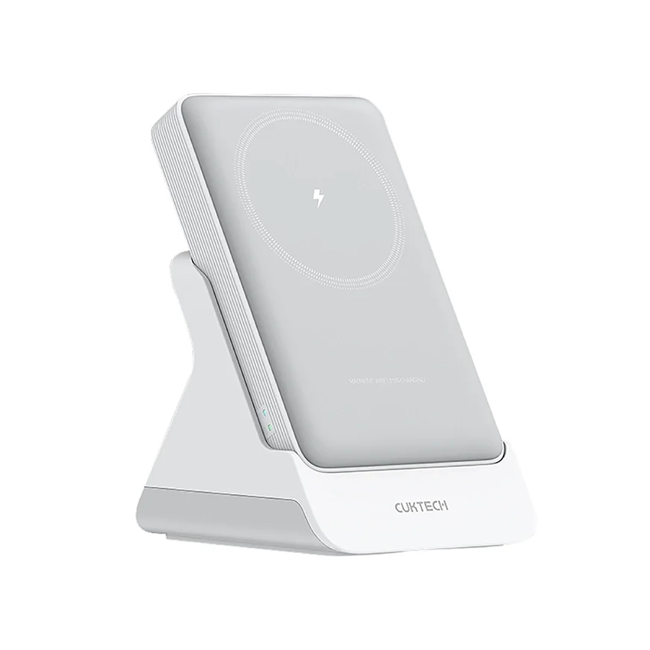 Cuktech WPB100N 20W 10000mAh magnetinis Power Bank su stovu - baltas -- Powerbanks