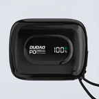 Dudao K32 išorinė baterija 22.5W 10000 mAh su integruotu USB-C/Lightning laidu - juoda -- Powerbanks