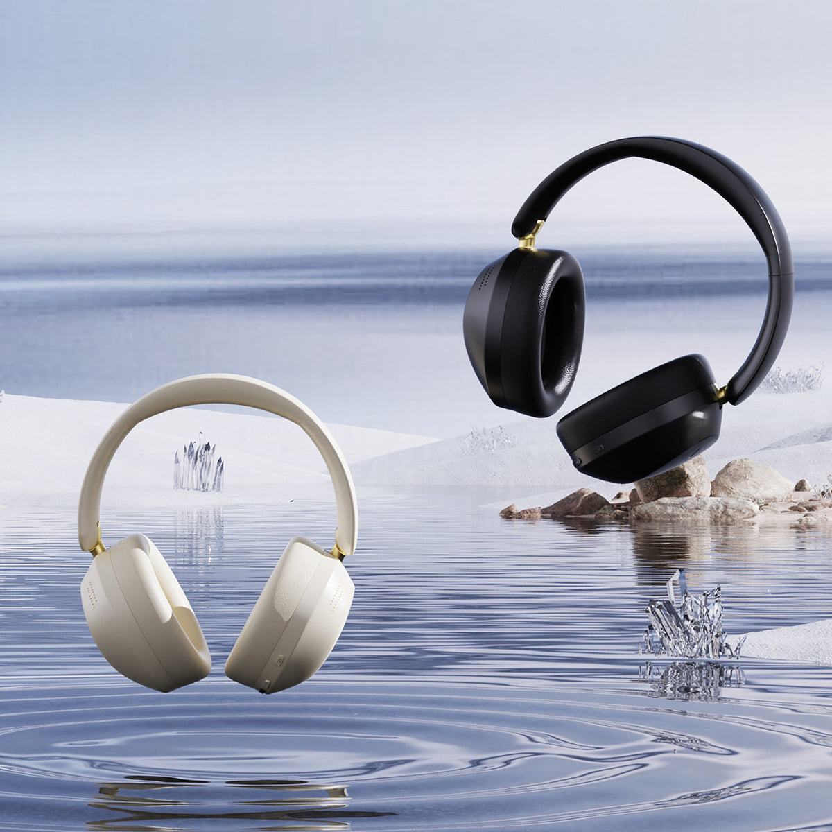 „Dudao X22 Max“ belaidės „Bluetooth“ ausinės su ANC – juodos