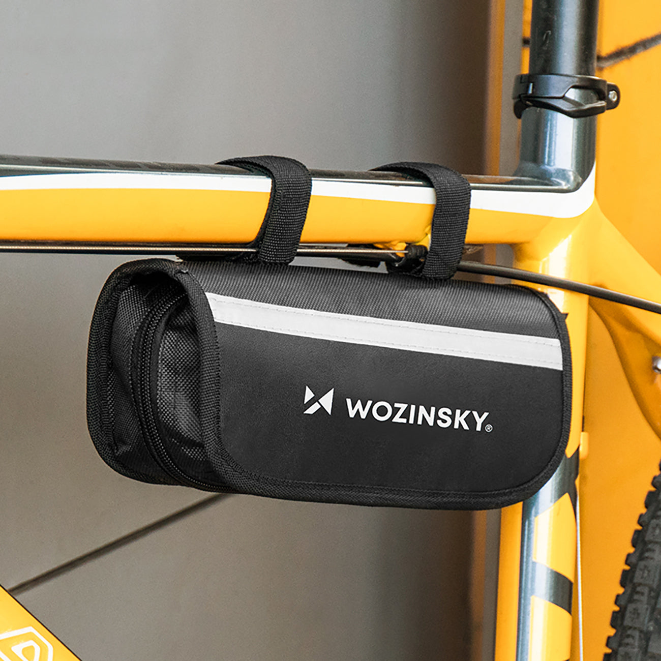 Wozinsky WMZ-01N įrankių komplektas, 16 į 1 dviračio multitool, pompa, raktai, vidinės padangos komplektas - juodas --...