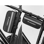 Wozinsky WMZ-01N įrankių komplektas, 16 į 1 dviračio multitool, pompa, raktai, vidinės padangos komplektas - juodas --...