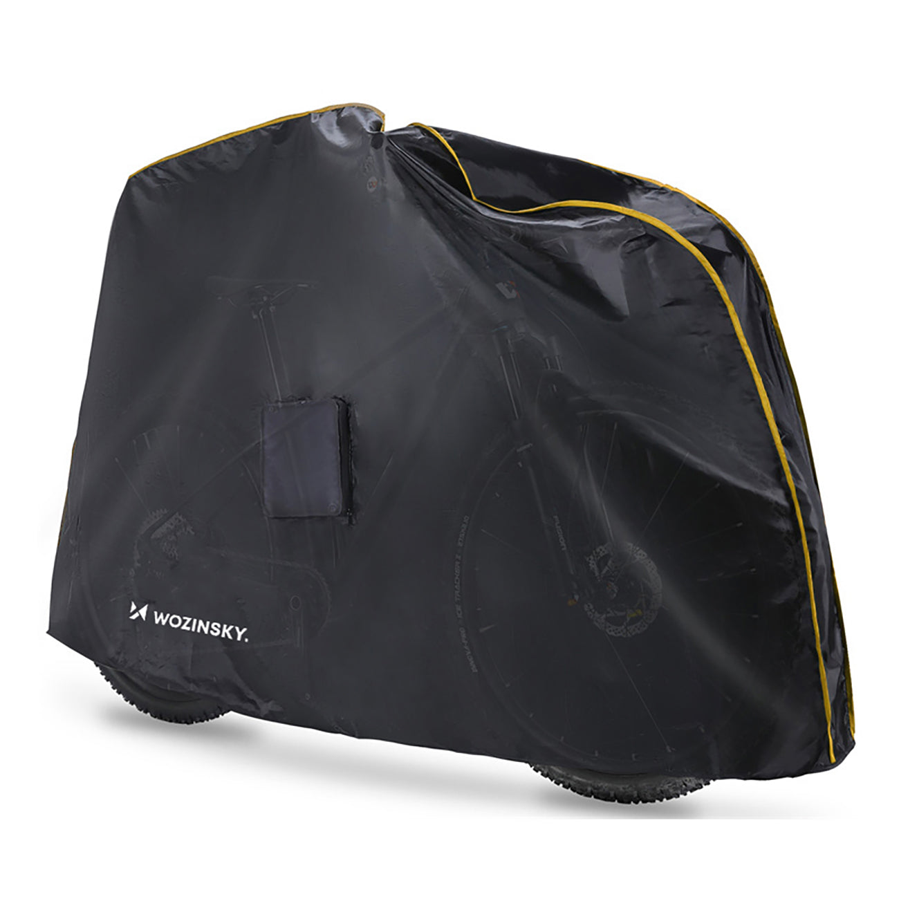 Wozinsky WPP-01O Nuo švaros apsaugos uždangalas dviračiams, skuteriams ir motorolenčoms - juodas -- Bicycle Covers