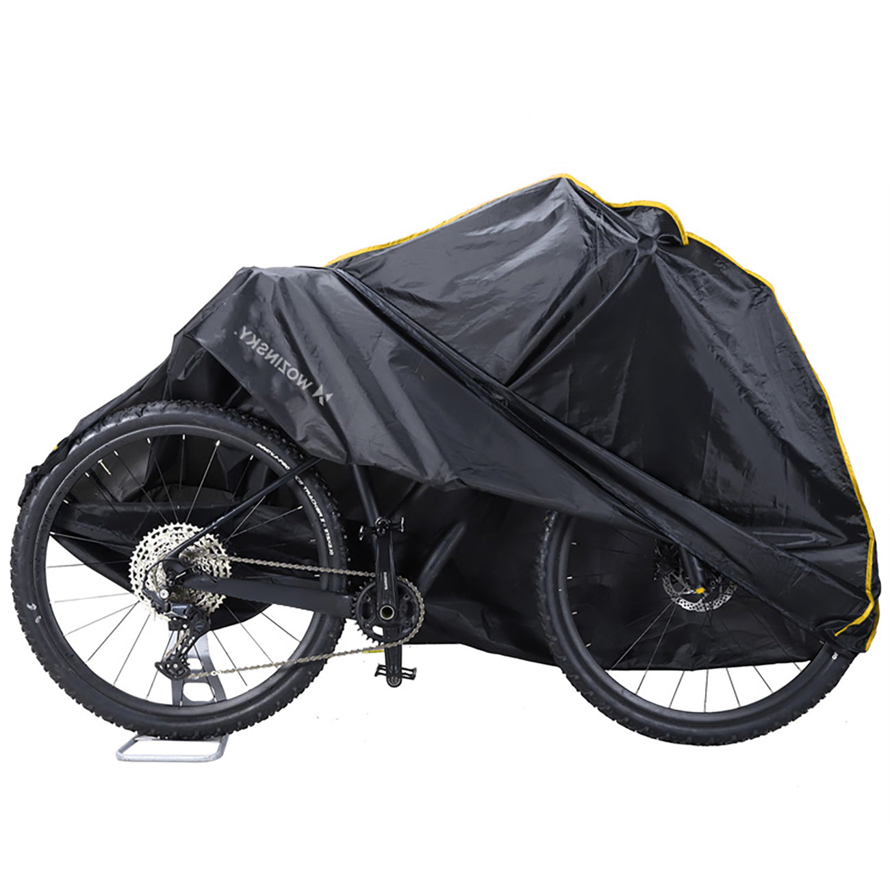 Wozinsky WPP-01O Nuo švaros apsaugos uždangalas dviračiams, skuteriams ir motorolenčoms - juodas -- Bicycle Covers