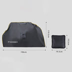 Wozinsky WPP-01O Nuo švaros apsaugos uždangalas dviračiams, skuteriams ir motorolenčoms - juodas -- Bicycle Covers