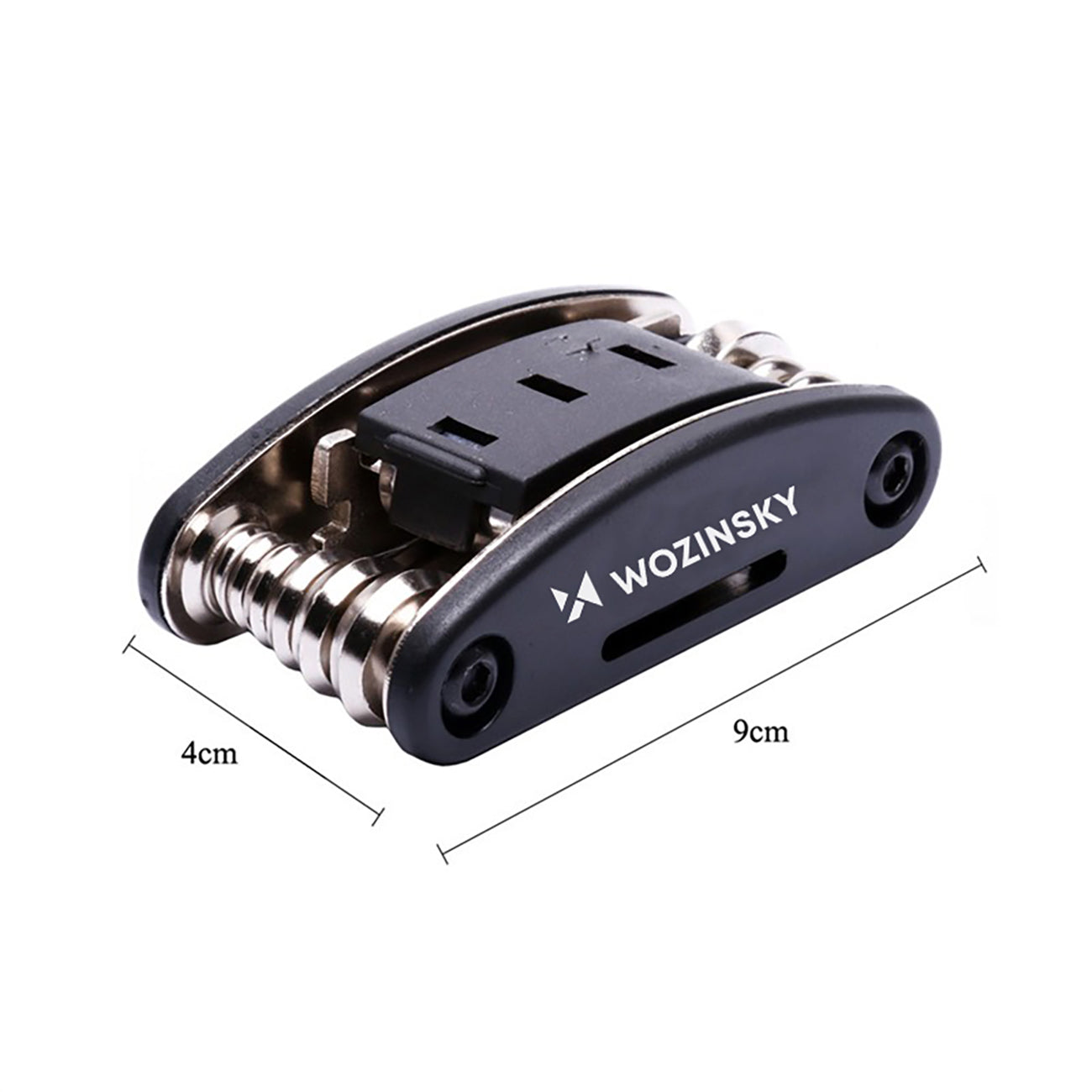 Wozinsky WWZ-01N 16-in-1 Daugiafunkcinis Dviračio Remonto Įrankių Komplektas - Juodas -- Bicycle Multi-Tools