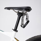Wozinsky WBN-01R vandeniui atsparus dviračio ir šalmo spyna su 4 skaitmenų kombinacija - juoda -- Bicycle Helmets