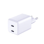 3mk Hyper Charger PD 45W QC4+ PPS 2C Super-Fast Charge 2.0 sieninis įkroviklis - baltas -- Cell phone chargers