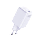 3mk Hyper Charger PD 45W QC4+ PPS 2C Super-Fast Charge 2.0 sieninis įkroviklis - baltas -- Cell phone chargers