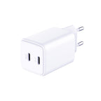 3mk Hyper Charger PD 45W QC4+ PPS 2C Super-Fast Charge 2.0 sieninis įkroviklis - baltas -- Cell phone chargers