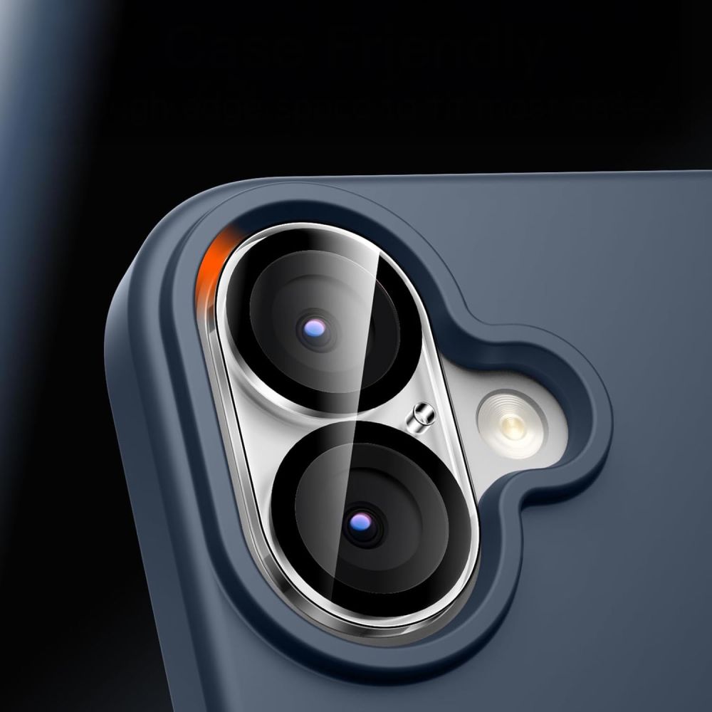Tech-Protect Cam Fit+ kameros stiklas iPhone 17 – skaidrus -- iPhone 17