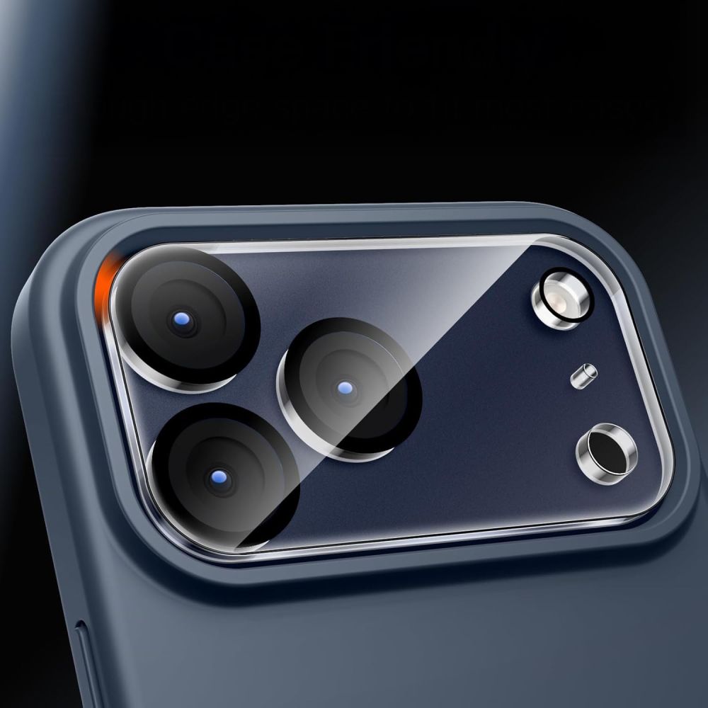 Tech-Protect Cam Fit+ kameros stikliukas iPhone 17 Pro – skaidrus -- iPhone 17 Pro
