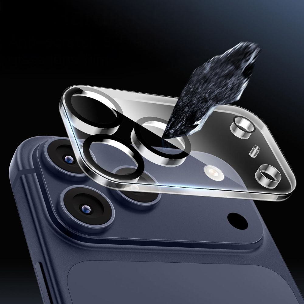 Tech-Protect Cam Fit+ kameros stikliukas iPhone 17 Pro – skaidrus -- iPhone 17 Pro