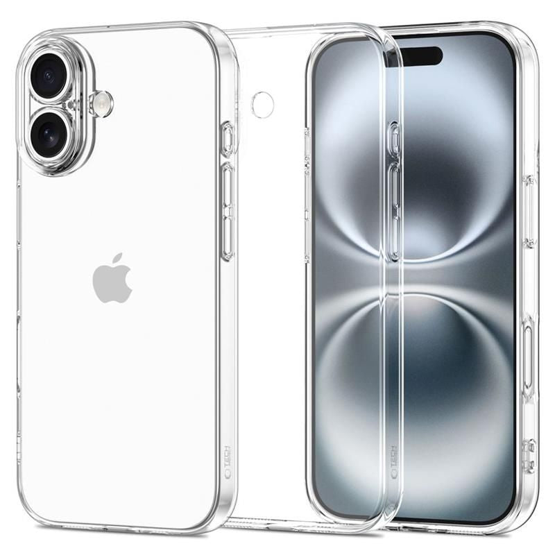 Skaidrus TPU dėklas Tech-Protect FlexAir iPhone 17 -- iPhone 17