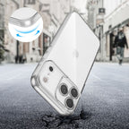 Tech-Protect FlexAir dėklas iPhone 17 Pro – skaidrus -- iPhone 17 Pro