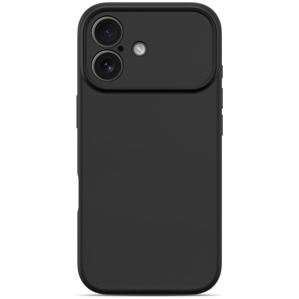 Tech-Protect MagSafe silikoninis dėklas iPhone 17 – juodas -- iPhone 17