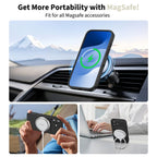 Tech-Protect MagSafe silikoninis dėklas iPhone 17 – juodas -- iPhone 17