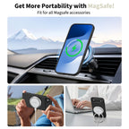Tech-Protect silikoninis MagSafe dėklas iPhone 17 Air – juodas -- iPhone 17 Air
