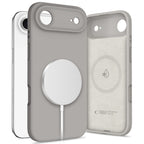 Tech-Protect silikoninis MagSafe dėklas iPhone 17 Air – pilkas -- iPhone 17 Air