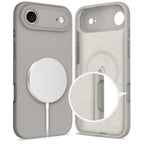 Tech-Protect silikoninis MagSafe dėklas iPhone 17 Air – pilkas -- iPhone 17 Air