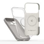 Tech-Protect silikoninis MagSafe dėklas iPhone 17 Pro – pilkas -- iPhone 17 Pro