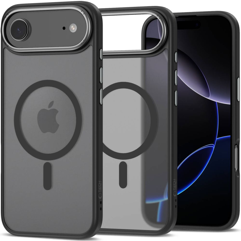 Tech-Protect MagEdge MagSafe dėklas iPhone 17 Air – juodas -- iPhone 17 Air