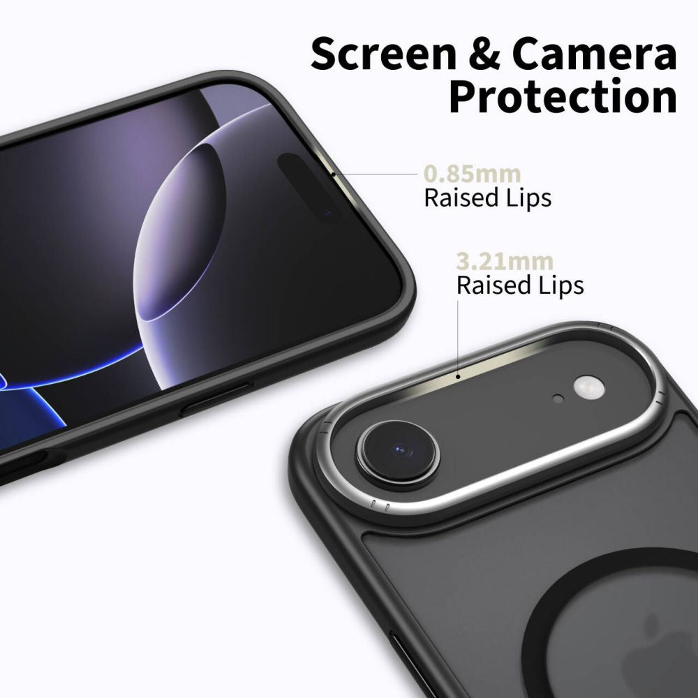 Tech-Protect MagEdge MagSafe dėklas iPhone 17 Air – juodas -- iPhone 17 Air