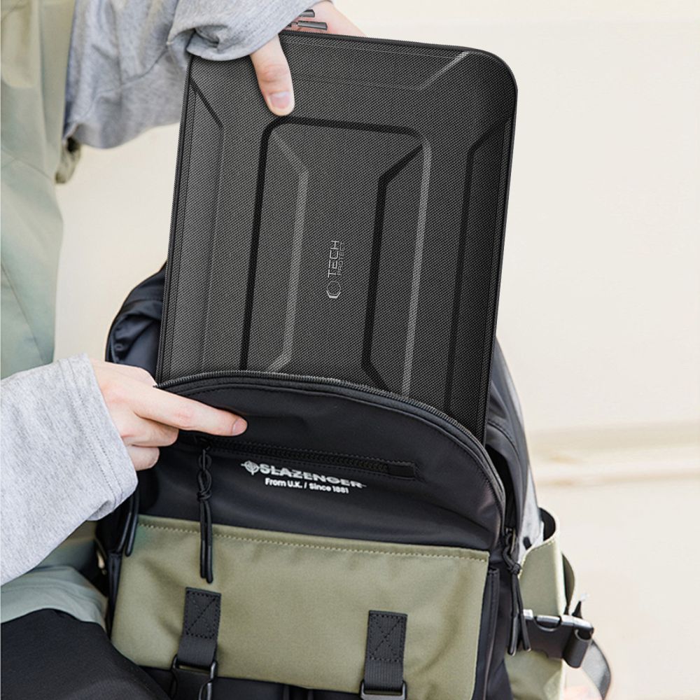 Tech-Protect Ranger-X taktinis nešiojamojo kompiuterio dėklas 13–14" – juodas -- Others