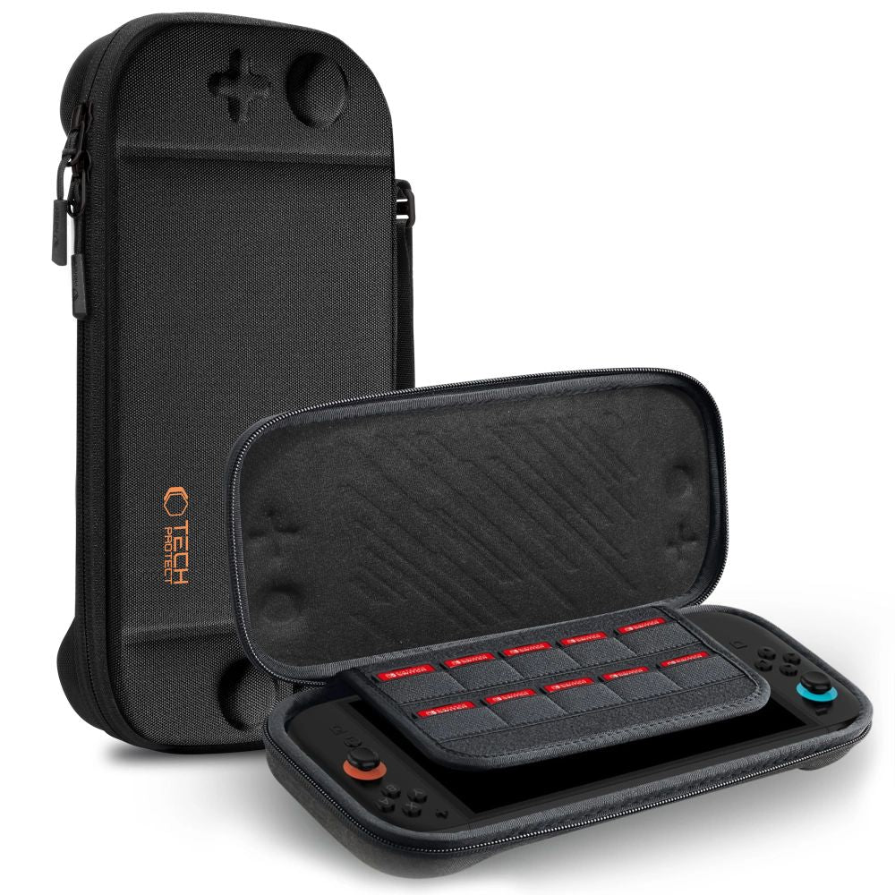 Tech-Protect Plonas Nintendo Switch 2 maišelis – juodas -- Cell phone cases and covers