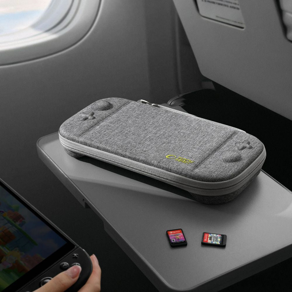Tech-Protect Plonas Nintendo Switch 2 maišelis – pilkas -- Cell phone cases and covers