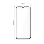 Grūdintas stiklas Samsung Galaxy A16/A17/A26 – juodas (2 vnt.) -- Samsung Galaxy A16 / Samsung Galaxy A17 / Samsung...