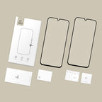 Grūdintas stiklas Samsung Galaxy A16/A17/A26 – juodas (2 vnt.) -- Samsung Galaxy A16 / Samsung Galaxy A17 / Samsung...