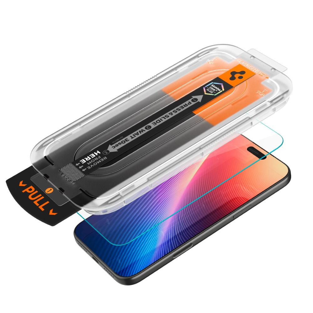 Spigen Glas.tR EZ Fit Pro grūdintas stiklas iPhone 17 Air