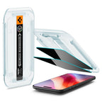 Spigen EZ Fit privatumo stiklas iPhone 17 Air (2 vnt.)