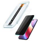 Spigen EZ Fit privatumo stiklas iPhone 17 Air (2 vnt.)