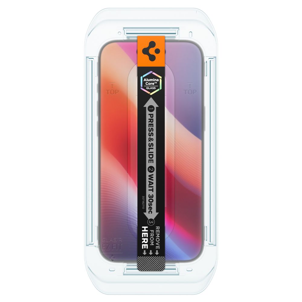 Spigen EZ Fit privatumo stiklas iPhone 17 Air (2 vnt.)