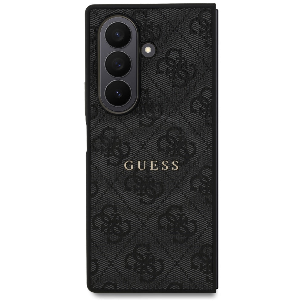 Guess 4G Classic MagSafe dėklas, skirtas Samsung Galaxy Z Fold7 - juodas -- Samsung Galaxy Z Fold 7