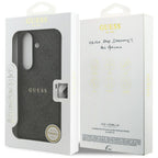 Guess 4G Classic MagSafe dėklas, skirtas Samsung Galaxy Z Fold7 - juodas -- Samsung Galaxy Z Fold 7
