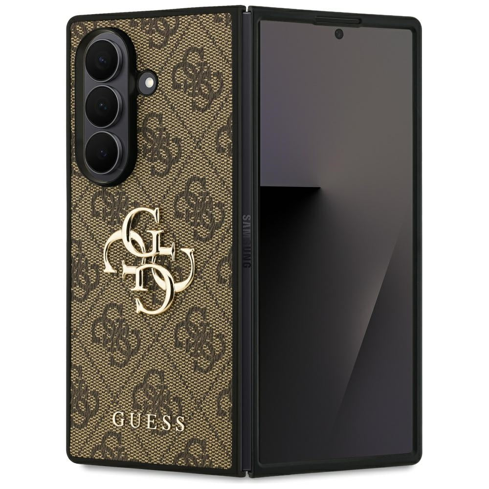 Guess Big 4G Logo Classic Logo dėklas Samsung Galaxy Z Fold7 - rudas -- Samsung Galaxy Z Fold7