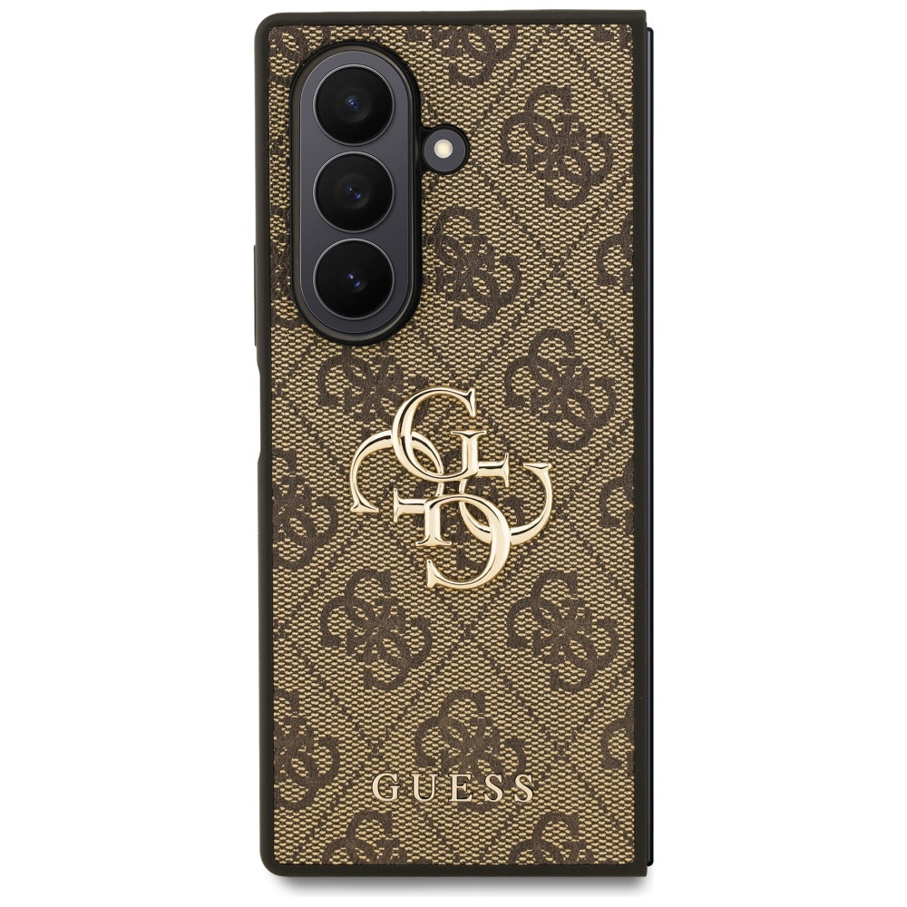 Guess Big 4G Logo Classic Logo dėklas Samsung Galaxy Z Fold7 - rudas -- Samsung Galaxy Z Fold7