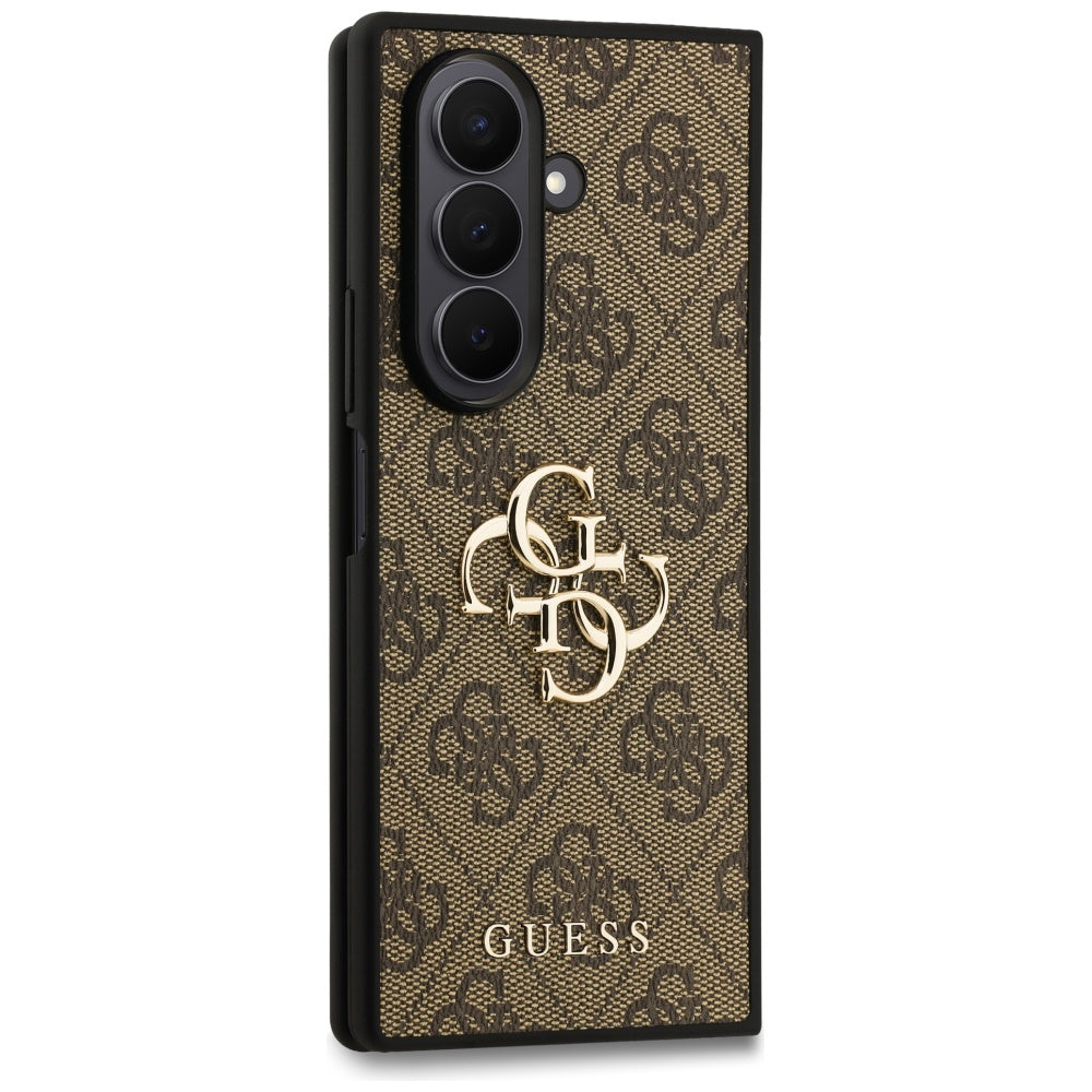Guess Big 4G Logo Classic Logo dėklas Samsung Galaxy Z Fold7 - rudas -- Samsung Galaxy Z Fold7