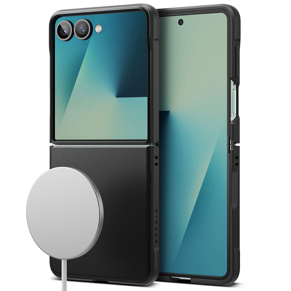 Ringke Onyx MagSafe dėklas Galaxy Z Flip 7 – juodas -- Samsung Galaxy Z Flip 7