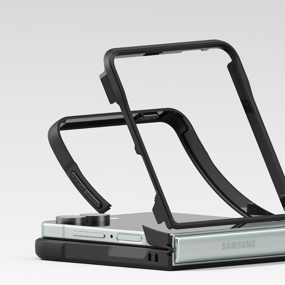 Ringke Onyx MagSafe dėklas Galaxy Z Flip 7 – juodas -- Samsung Galaxy Z Flip 7