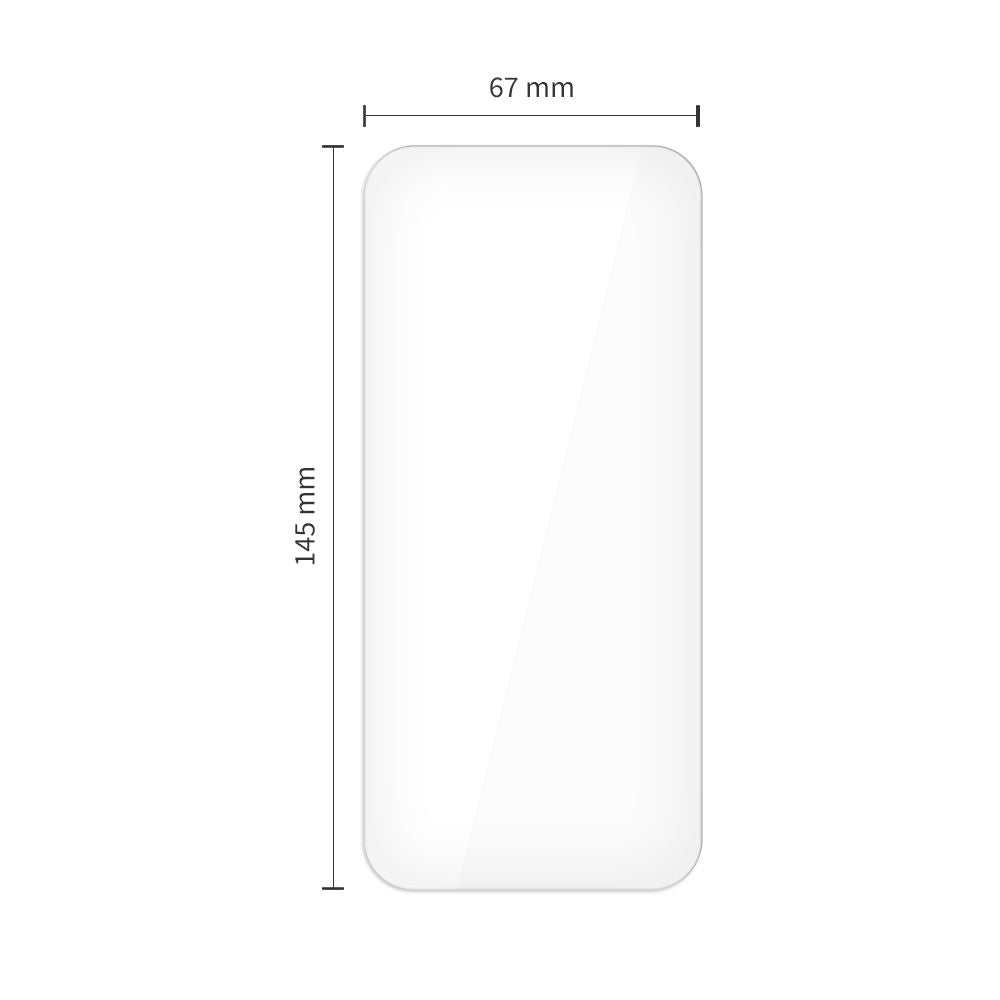 Tech-Protect Easy Set+ stiklas iPhone 17 (3 vnt.) – skaidrus -- iPhone 17