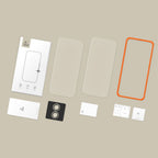 Tech-Protect Easy Set+ stiklas iPhone 17 (3 vnt.) – skaidrus -- iPhone 17
