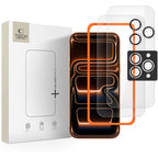 Tech-Protect Easy Set+ stiklas iPhone 16/17 Pro Max – skaidrus (3 vnt.) -- iPhone 16 Pro Max / iPhone 17 Pro Max