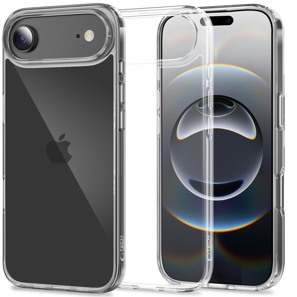 Skaidrus Tech-Protect FlexAir dėklas iPhone 17 Air -- iPhone 17 Air