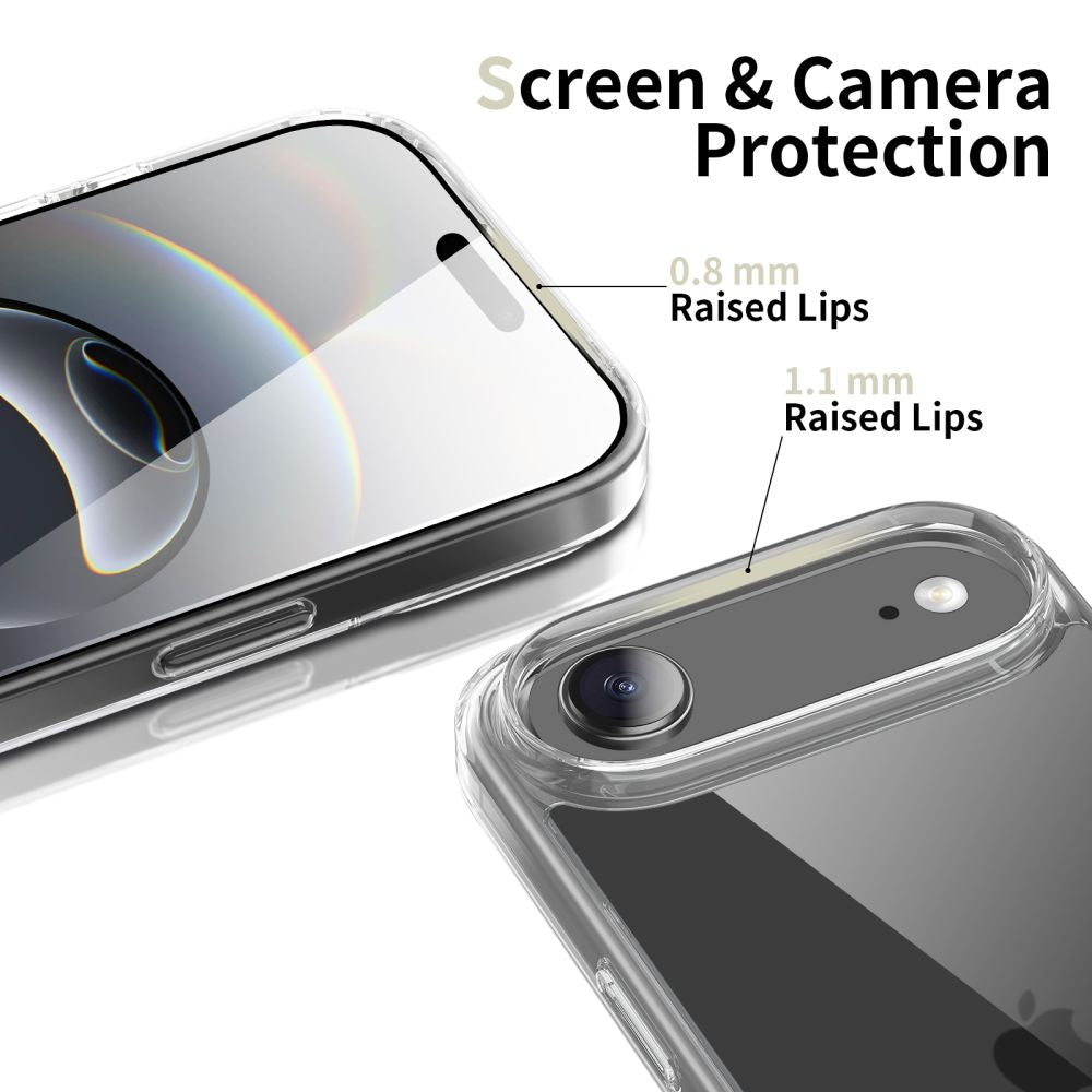Skaidrus Tech-Protect FlexAir dėklas iPhone 17 Air -- iPhone 17 Air