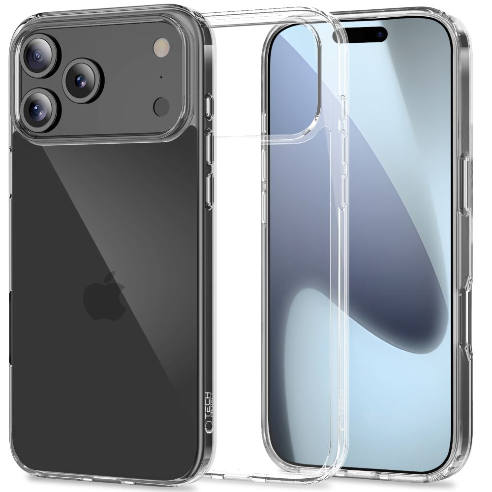 Tech-Protect FlexAir Hybrid dėklas iPhone 17 Pro – skaidrus -- iPhone 17 Pro