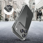 Tech-Protect FlexAir Hybrid dėklas iPhone 17 Pro – skaidrus -- iPhone 17 Pro