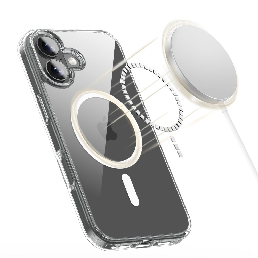 Tech-Protect FlexAir Hybrid MagSafe dėklas iPhone 17 – skaidrus -- iPhone 17